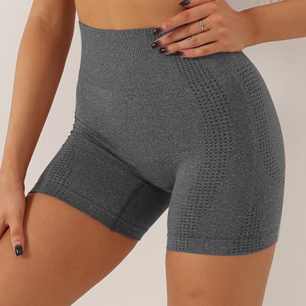 女性用ワークアウトヨガショーツ、夏用ランニングジムショーツ