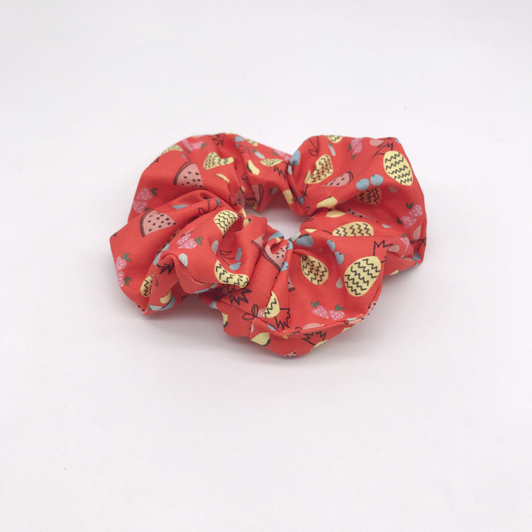 Printed fabric headband large Scrunchie
