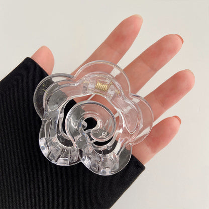 Rose Flower Style Hair Claw