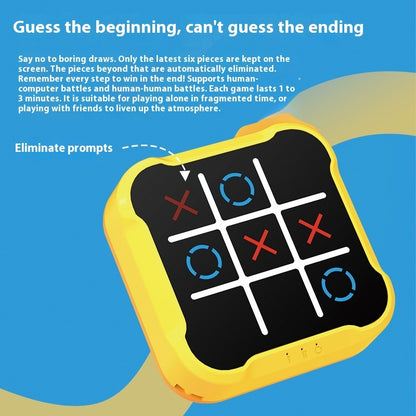 Ticktacktoe Three-character Chess Rice Montessori Puzzle Table Game