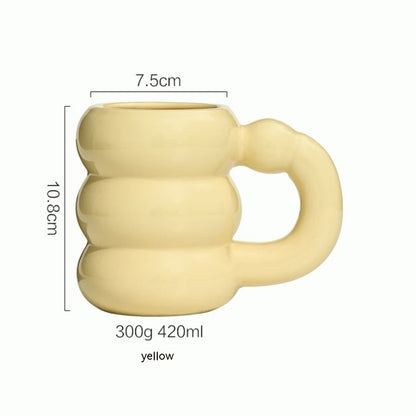 Creative High Sense Couple Ceramic Mug