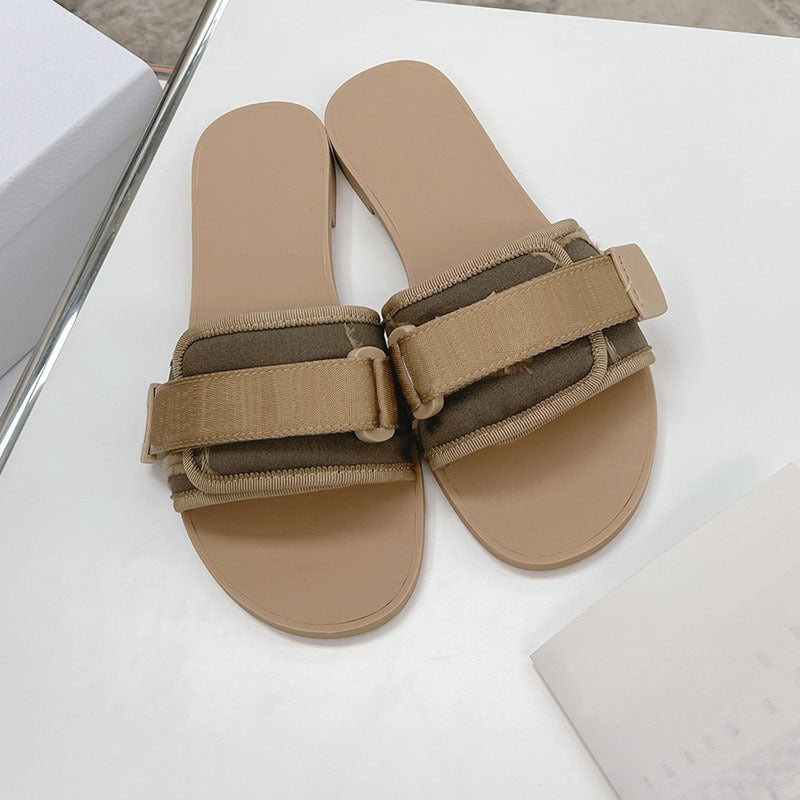 Velcro Sandals For Women With Flat Bottoms