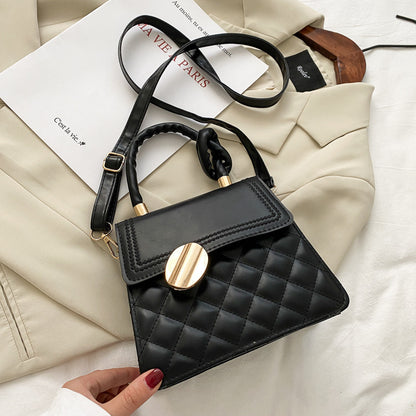 Special-interest Design Handbag Texture Crossbody Bag