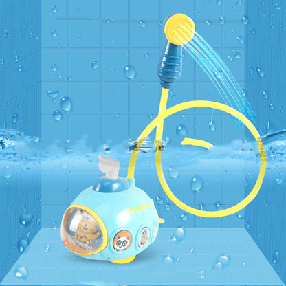 Children's Submarine Bath Toy Baby Water Jet Shower