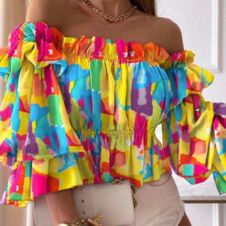 Shirts Women Long Sleeve Blouse