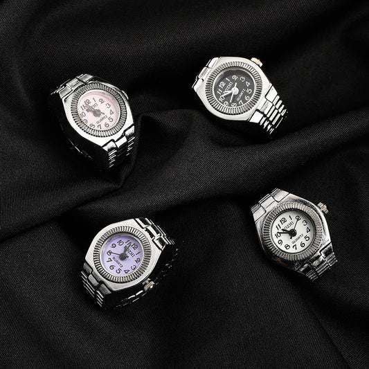 Time Ring Watch New Korean Style Alloy Creative