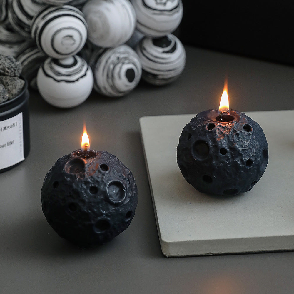 Bedroom Creative Moon Shape Scented Candle