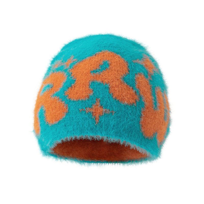 Women's Knitted Fashion Personalized Wool Cold Beanie Hat