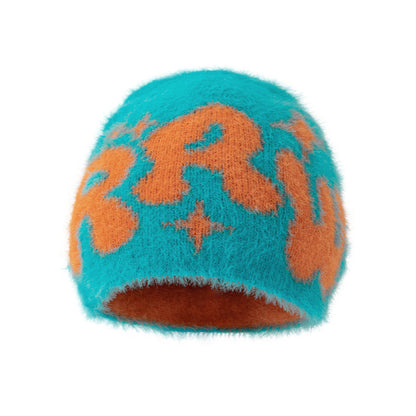 Women's Knitted Fashion Personalized Wool Cold Beanie Hat