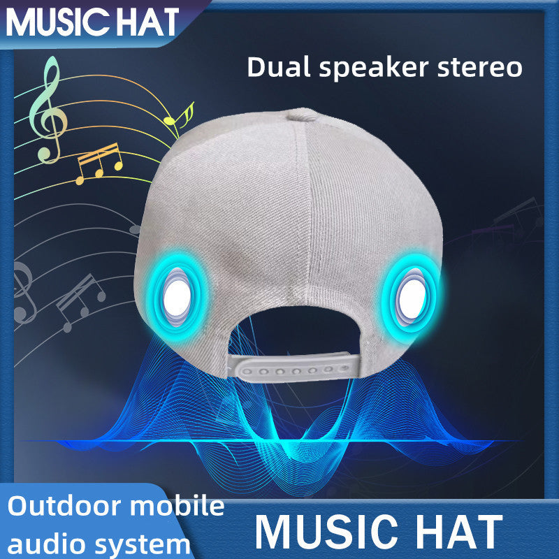 Bluetooth-compatible Music listening Cap