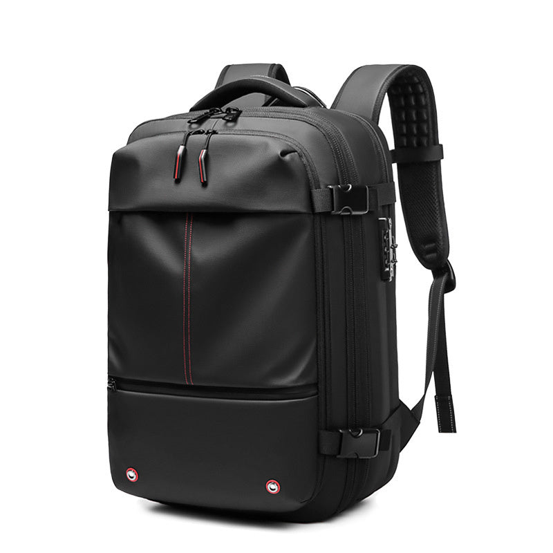 Travel Multifunction Backpack with Vacuum Compression Option & Vaccum Pump