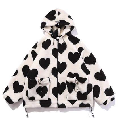 LOVE CORE TEDDY HOODIE