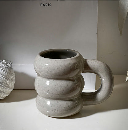 Creative High Sense Couple Ceramic Mug