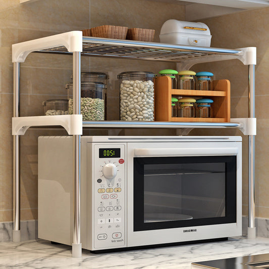 Microwave Shelf Rack Kitchen Shelf Spice Organizer