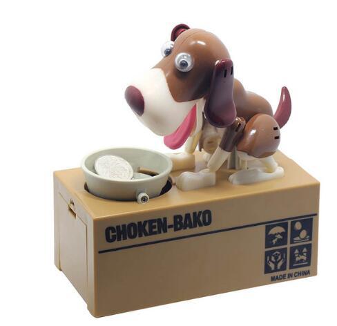 貯金箱 ロボット犬用バンク 犬用貯金箱 犬用コインバンク