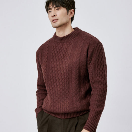 MONARCH CABLE KNIT SWEATER