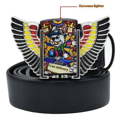 Leisure All-matching Fashion Lighter Belt