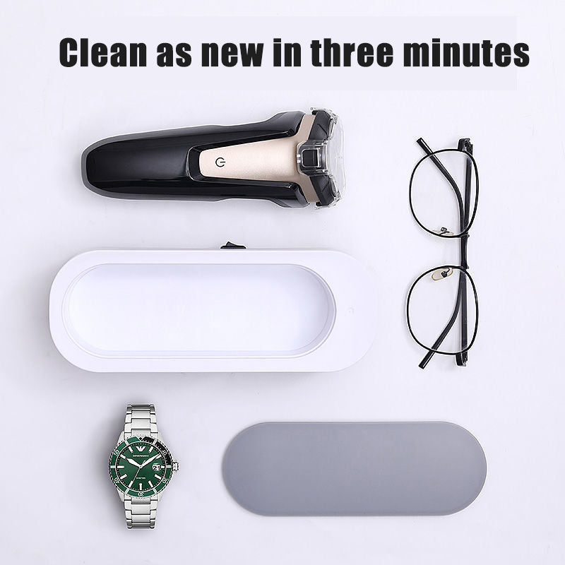Ultrasonic Cleaning Machine Washing Jewelry Glasses Watch Ring Dentures Cleaner