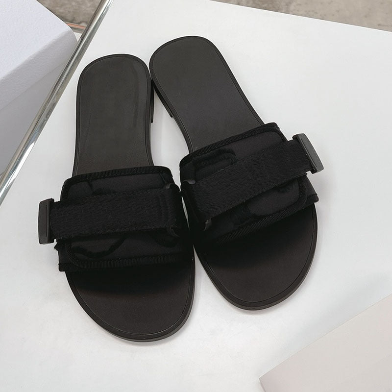 Velcro Sandals For Women With Flat Bottoms