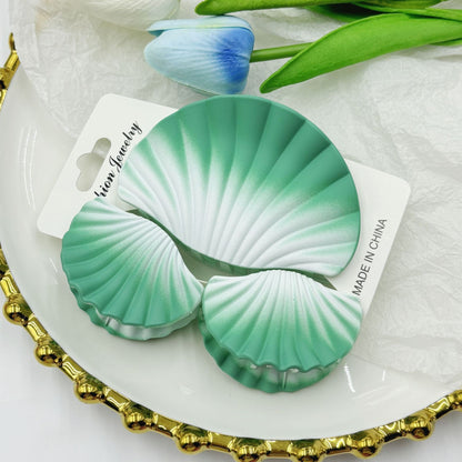 Gradient Frosted Hair Clip Set