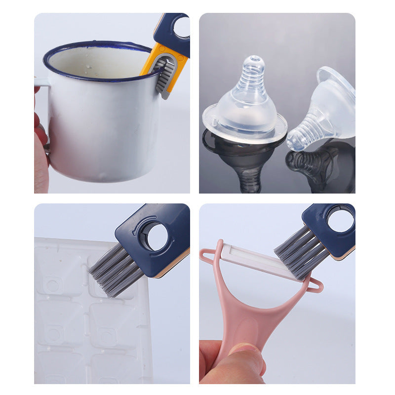 4 in 1 ボトルギャップクリーナーブラシ 多機能カップクリーニングブラシ