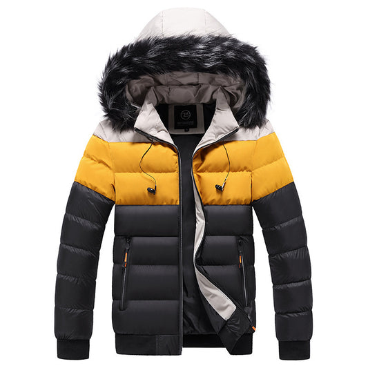 Men Splicing down jackets