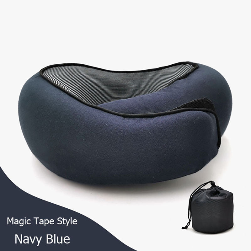 U-Shaped Travel Memory Cotton Nap Neck Pillow