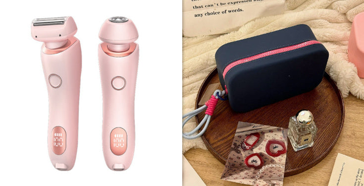 2 in 1 脱毛脱毛器 USB充電式トリマー