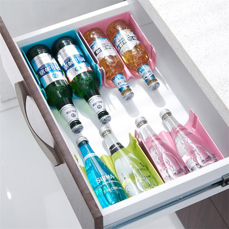 Refrigerator food sorting and finishing rack