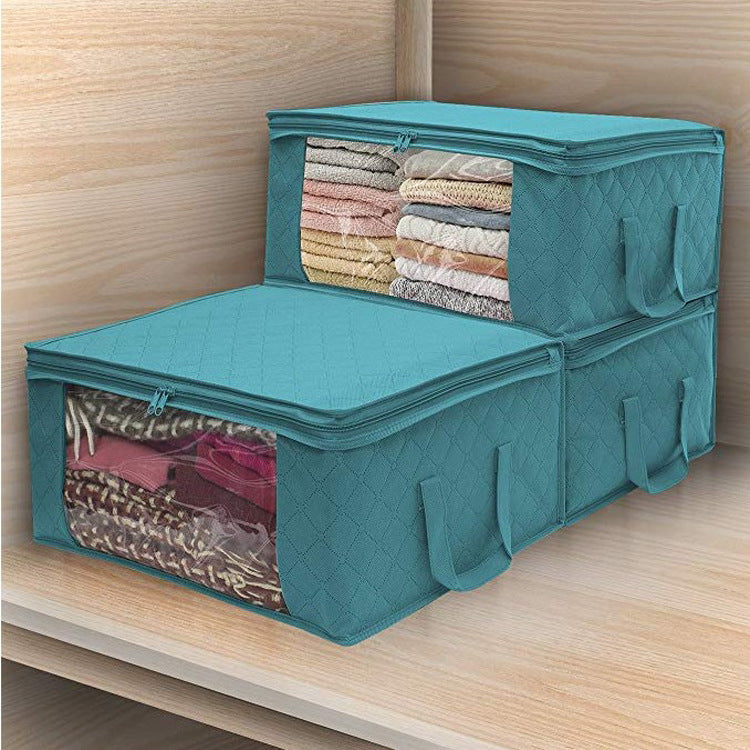 Non-woven folding storage box