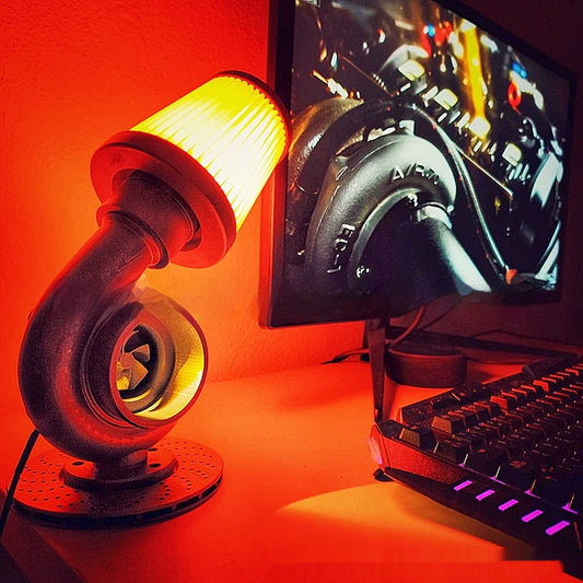 New Turbocharger Lamp with USB Variable Gorgeous Lights options