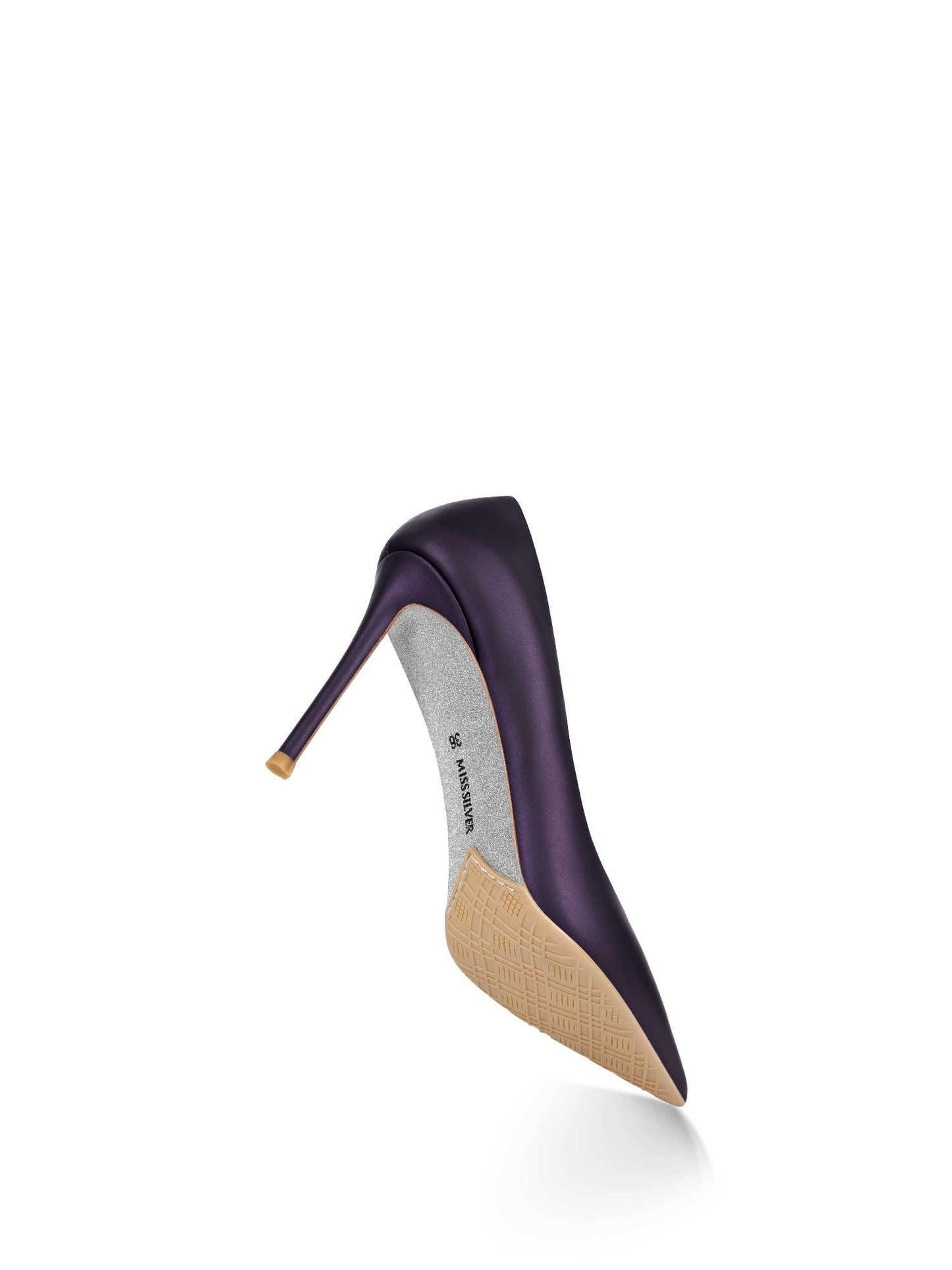 Pointed High Heels Women's Stiletto Heel Leather Pumps Lining material: sheepskin & Upper material: First layer cowhide