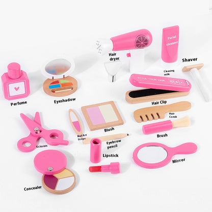 Wooden Girls Playing House Toy Package