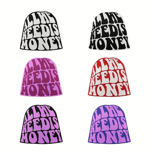 Letter Beanie Hat For Men And Women Hip Hop Style