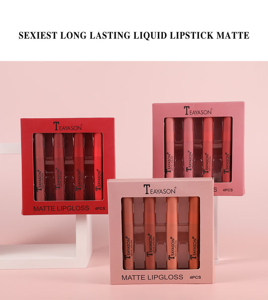 Velvet Matte Lipstick Set Lip Gloss Lip Glaze Set