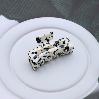 Acetate Medium Hollow Square Hair Claw