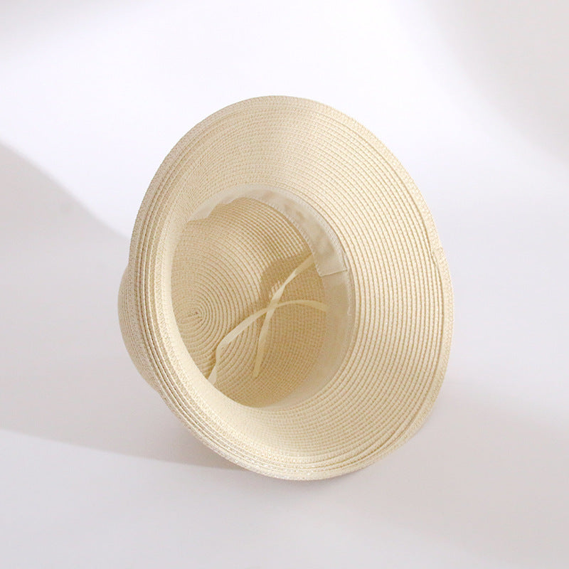 Women's Fashion Big Brim Solid Color Outdoor Sun Hat