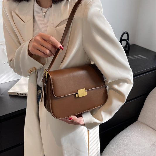 Women's Retro All-match Crossbody Shoulder Underarm Small Square Bag