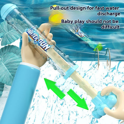 Fireworks Water Gun Pull-out Children's Toy