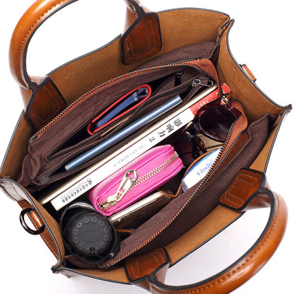 European style fashion Shoulder handbag