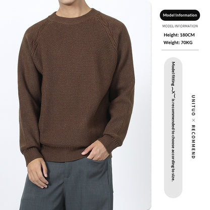 FABIO CREW NECK SWEATER