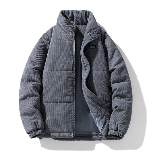 LINED THERMAL COTTON COAT JACKET