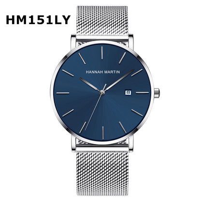 Women Watches With Japanese movement steel mesh belt