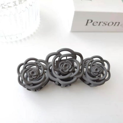 Rose Flower Style Hair Claw