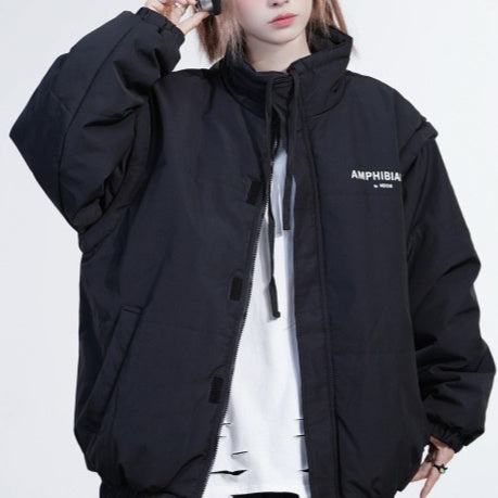 Women's Same Two-way Sleeve Vest Down Coat