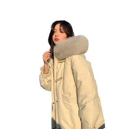 Fashion Women's Loose Cotton Jacket Coat