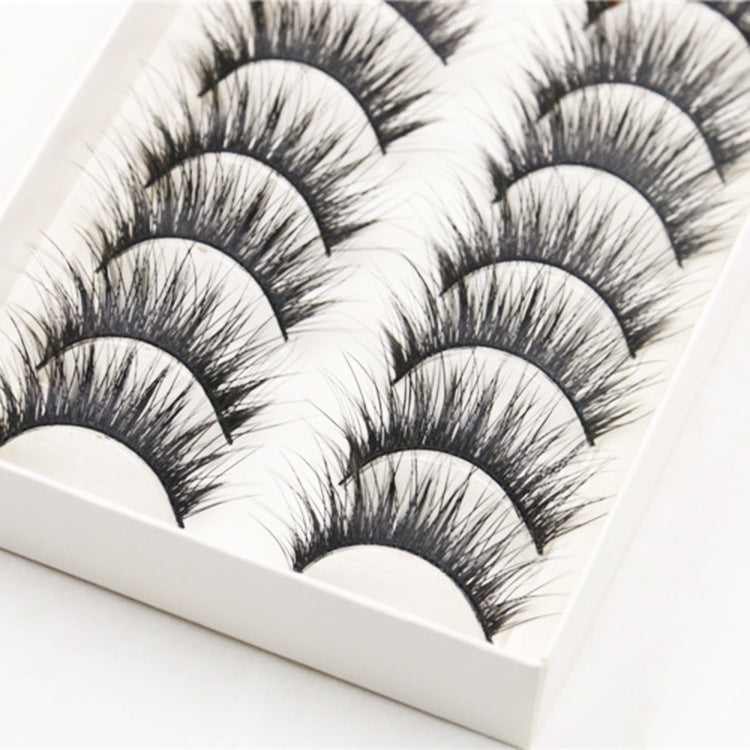 Thick and long false eyelashes