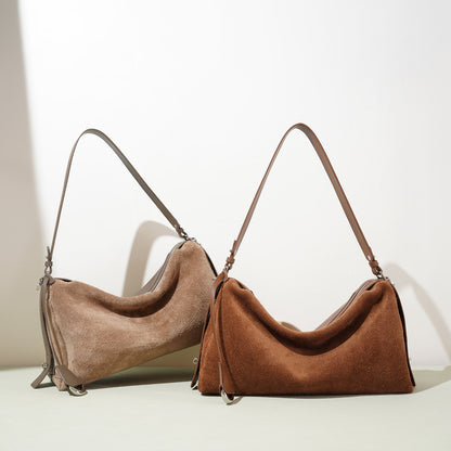 Cowhide All-match Large Capacity Totes Handbag