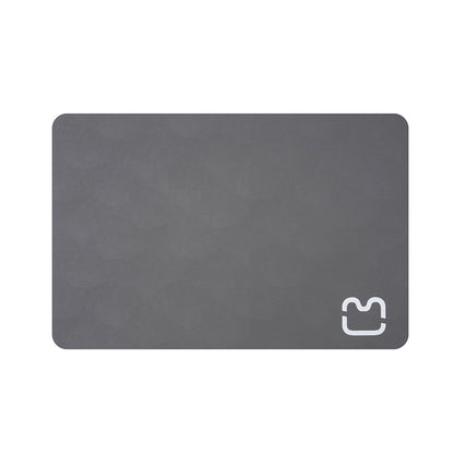 Minimalist Pet Feeding Mat Repeated Washing Water-absorbing Non-slip Mat