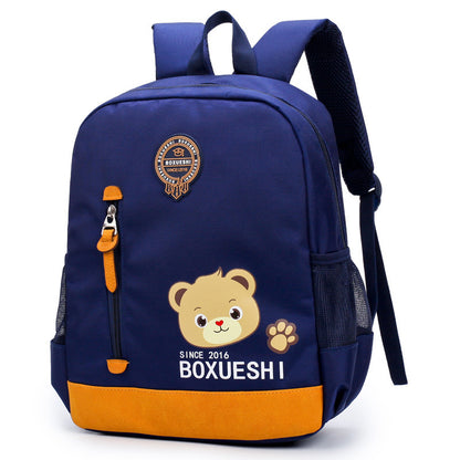 Cartoon bear nursery school bag